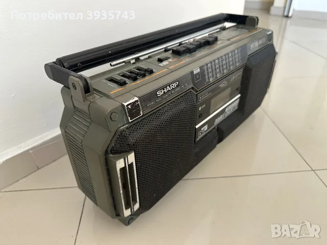 Sharp WQ-T251Z (GR) Japan ПРОМОЦИЯ, снимка 4 - Радиокасетофони, транзистори - 56371812