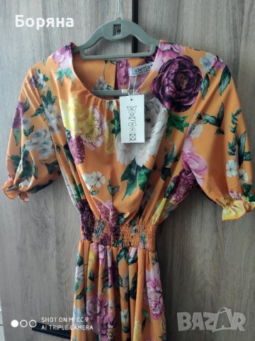 НАМАЛЕНА - Lakerta нова лятна дълга рокля, снимка 2 - Рокли - 41104455