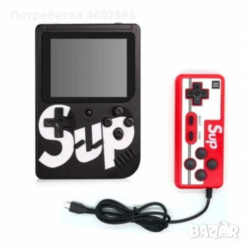 Ретро игрова конзола SUP 400 – 400 класически игри + джойстик за двама играчи, снимка 4 - Други игри и конзоли - 52468053