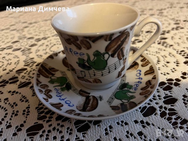 Порцеланов сервиз за кафе, снимка 4 - Сервизи - 39368237