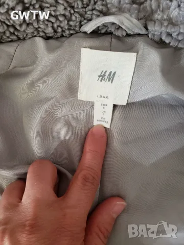 H&M палто тип teddy bear, снимка 4 - Палта, манта - 56403770
