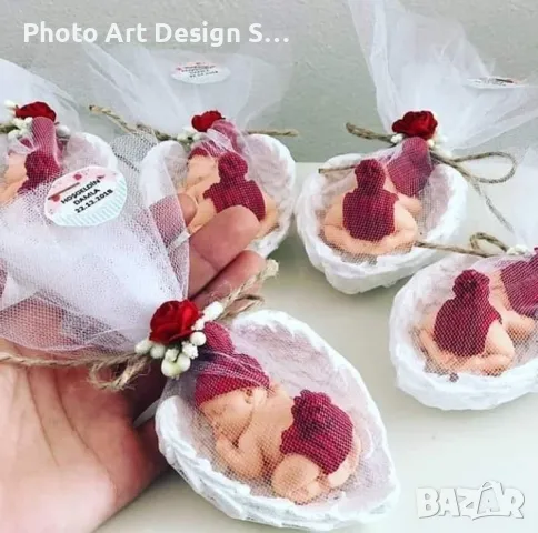 ~•°Гипсова фигурка за всеки повод "Спящо бебче"°•~, снимка 11 - Фигурки - 48728445