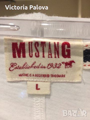 Тениска(блуза)MUSTANG оригинал, снимка 5 - Тениски - 25202623
