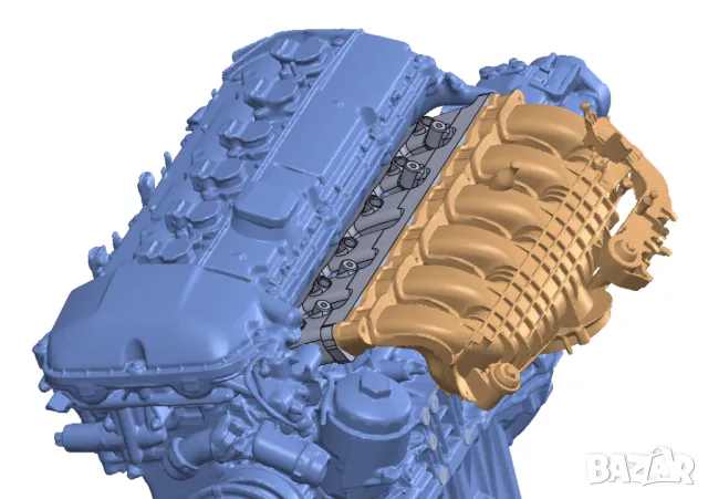 BMW N54 335i - Адаптер на всмукателен колектор за M54, снимка 7 - Части - 48712599