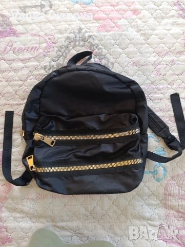 Defacto черна раница от шушляк., снимка 2 - Раници - 50734058