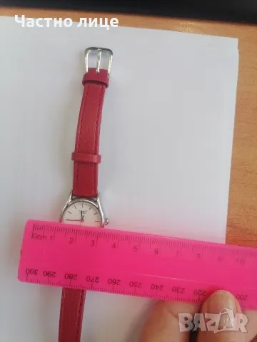 Като нов дамски часовник Casio, каишка естествена кожа , снимка 6 - Дамски - 50160996