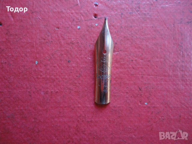 Златен писец за писалка Златно перо , снимка 3 - Колекции - 52833192