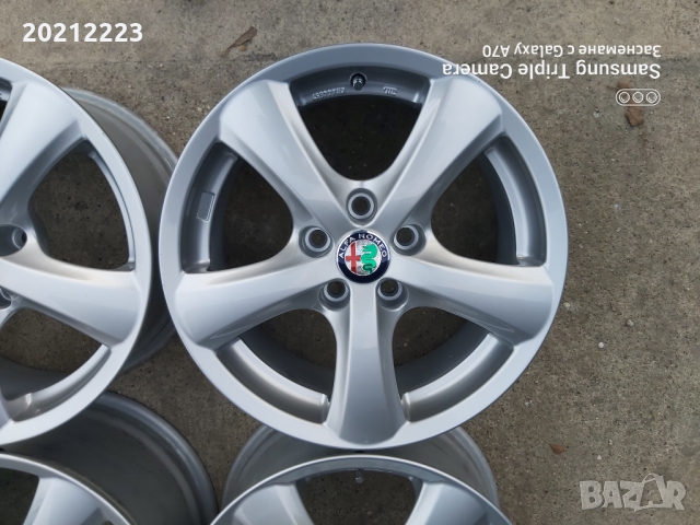 4 броя алуминиеви джанти за Alfa Romeo 16, снимка 7 - Гуми и джанти - 36112806
