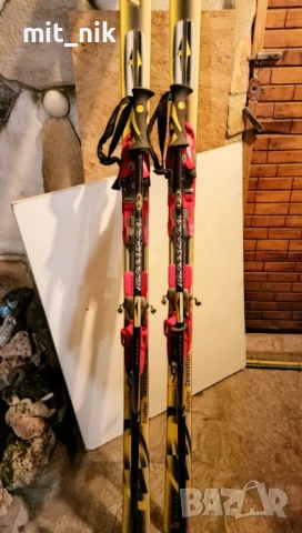 Продавам нови, не са ползвани ски с автоматите и щеки, снимка 14 - Зимни спортове - 53394446