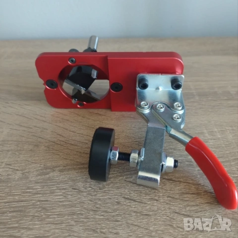 Комплект за пробиване отвори на панти, алуминиева сплав, водач 35 мм, снимка 10 - Други инструменти - 53537144