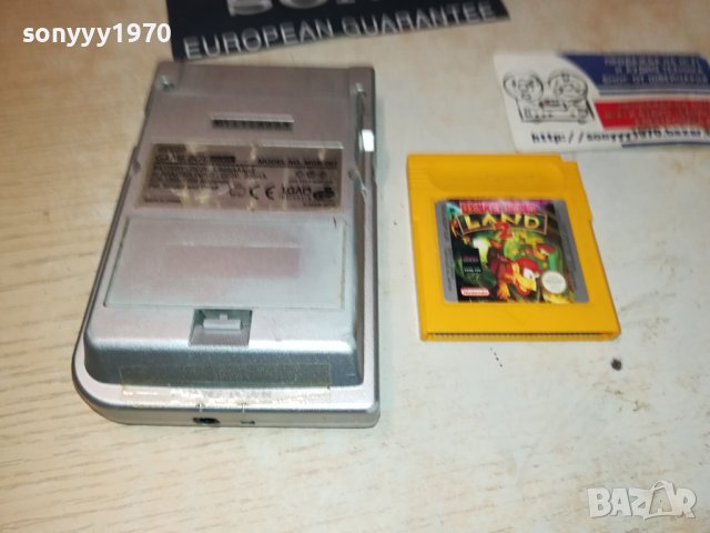 Nintendo Game Boy Pocket Model MGB-001 With 1 Game 3007231112, снимка 10 - Nintendo конзоли - 41701386