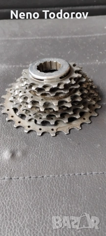 Koмплект задни венци, верига и дуал контрол campagnolo RECORD 9 скорости, снимка 6 - Части за велосипеди - 53628885