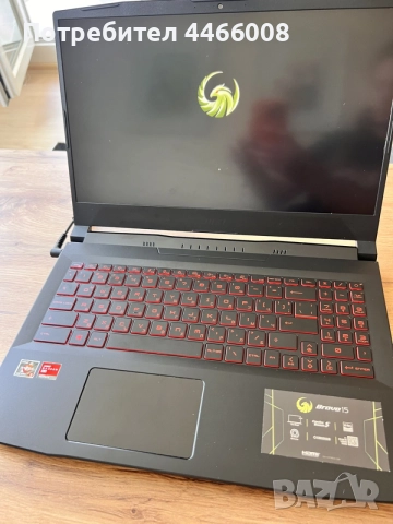 Лаптоп MSI Bravo 15 B5DD , снимка 2 - Лаптопи за работа - 55832090