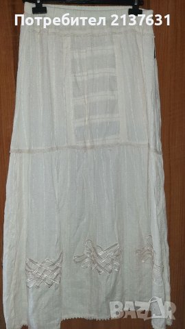 ДАМСКА ДЪЛГА  ПОЛА  - Размер L , снимка 1