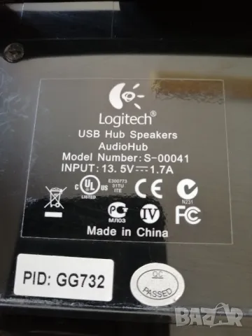 USB говорители LOGITECH S-00041 USB HUB, снимка 9 - Тонколони - 47701661