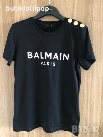 Тениска Balmain ❤️, снимка 1 - Тениски - 36111949