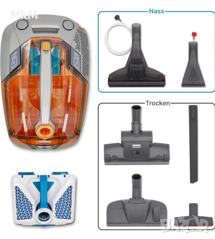 Перяща прахосмукачка Thomas Pet & Family Aqua+ 1700W. , снимка 4 - Прахосмукачки - 53686698