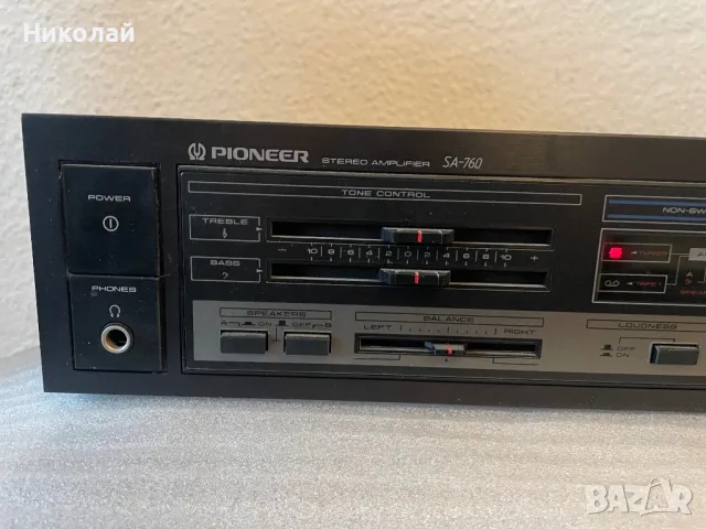 PIONEER SA-760 УСИЛВАТЕЛ , снимка 2 - Ресийвъри, усилватели, смесителни пултове - 47814633