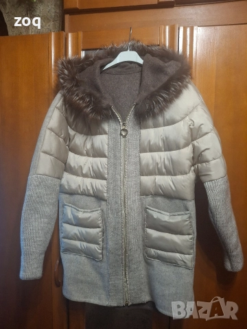 палто алпака и лисица , снимка 4 - Палта, манта - 53001904