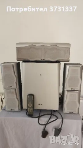 ДОАШНО КИНО 5+1,с Усилвател 100W, снимка 2 - Ресийвъри, усилватели, смесителни пултове - 49262882