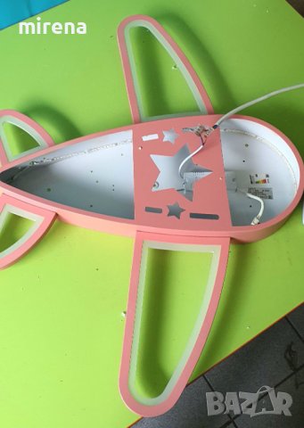 Модерна детска стая лед LED таванна лампа модерна анимационна самолет, снимка 11 - Лампи за таван - 40326617