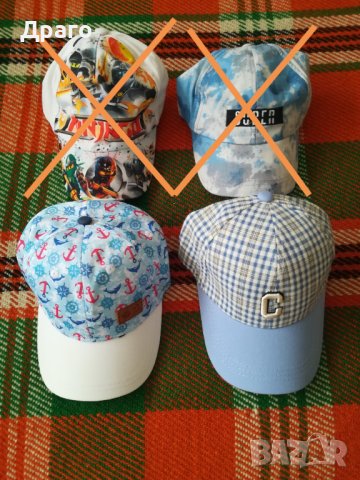Детски шапки с козирка, снимка 7 - Шапки, шалове и ръкавици - 37180705