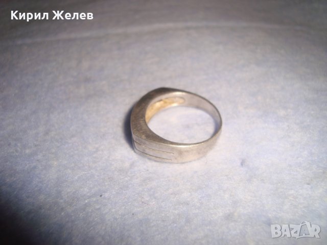SEZGIN СРЕБЪРЕН АРТ ПРЪСТЕН МАРКОВ СЕЗГИН 925 СРЕБРО925 ОКСИДИРАН ЮВЕЛИРНА БУТИКОВА ИЗРАБОТКА 25968, снимка 9 - Пръстени - 35950931