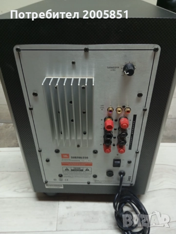 Субуфер JBL 200 / 230 +3бр. колонки , снимка 3 - Аудиосистеми - 51913727