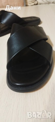 Мъжки чехли от естествена кожа. 47,5, снимка 8 - Мъжки чехли - 52396478