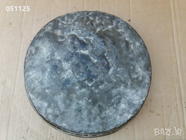 бакърена, медна кована възрожденска тавичка - Медвен , снимка 12 - Антикварни и старинни предмети - 36004839