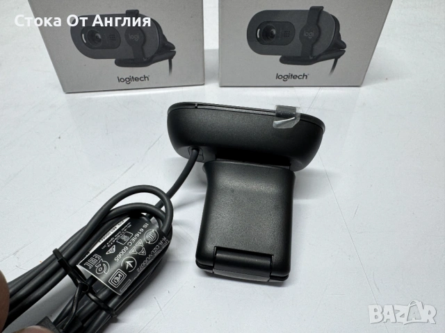 Kамера уеб - Logitech Brio 100 / 1920x1080 FullHD, снимка 3 - Друга електроника - 53823114