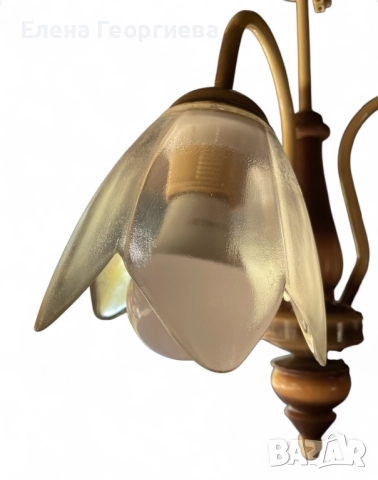 Класически полилей за таван., снимка 6 - Лампи за таван - 52119313