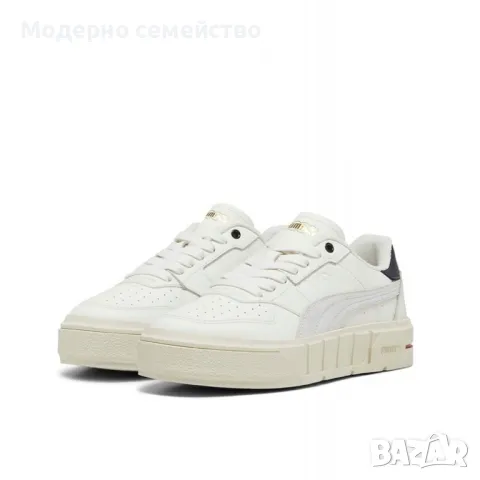 Дамски спортни обувки PUMA Cali Court Jeux Sets Shoes White, снимка 2 - Маратонки - 47385252