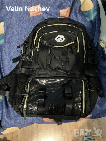 Duo Black раница за лаптоп и кросбоди