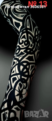 Имитация на истински татус тип ръкав/крачол - универсален размер+ още, снимка 3 - Спортна екипировка - 50198000