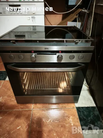 Печка за вграждане AEG , снимка 3 - Печки, фурни - 55951299