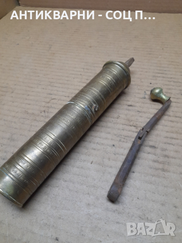 Стара Бронзова Мелачка., снимка 4 - Антикварни и старинни предмети - 44657537