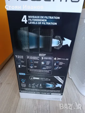 Пречиствател за въздух Rowenra Pure Air PU3040, снимка 5 - Овлажнители и пречистватели за въздух - 55840789