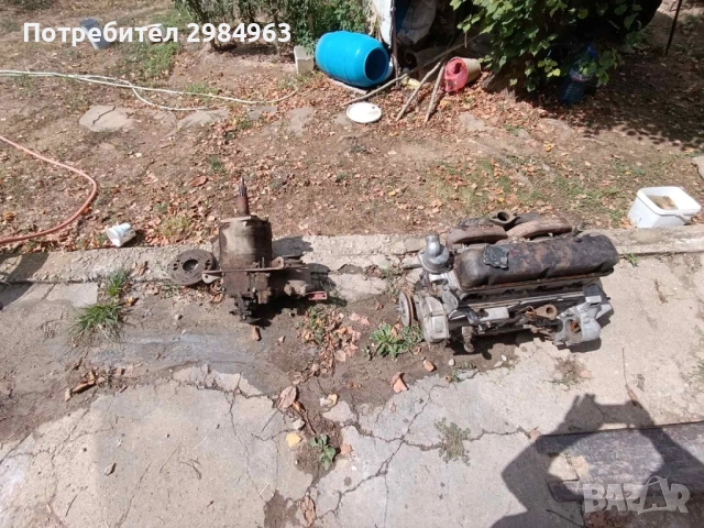 Продавам двигател, скорости и раздатка за UAZ, снимка 2 - Части - 51465046