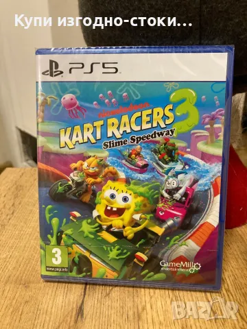 Spongebob Kart Racers 3 Slime Speedway PS5