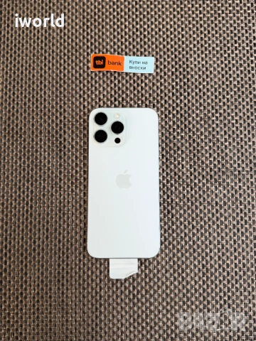 НОВ❗ 100% Батерия❗iPhone 16 Pro MAX лизинг от 34€ на мес ❗ White Titanium❗️256GB❗️