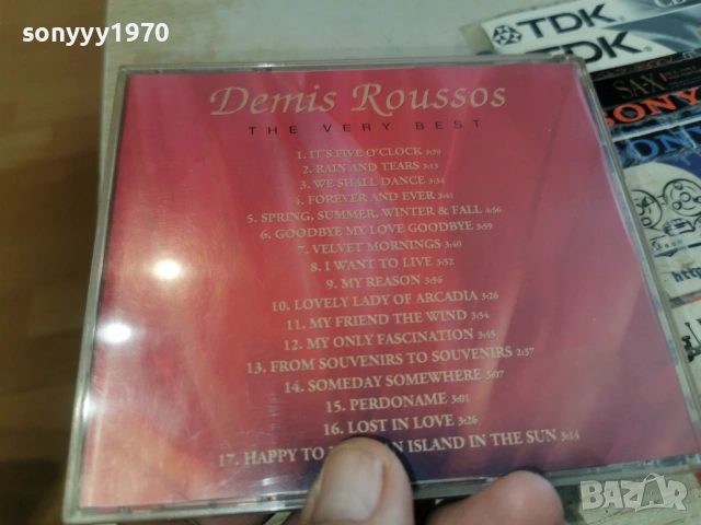 DEMIS ROUSSOS CD 0302261113, снимка 9 - CD дискове - 53334762
