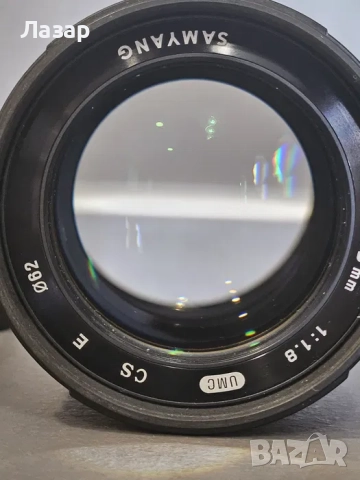 Обектив Samyang 85mm f1.8 UMC CS Sony E, снимка 8 - Обективи и филтри - 52638281