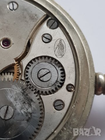 Стар джобен часовник за слепи хора Saxoniа  1910-1919 година, снимка 6 - Антикварни и старинни предмети - 38682511