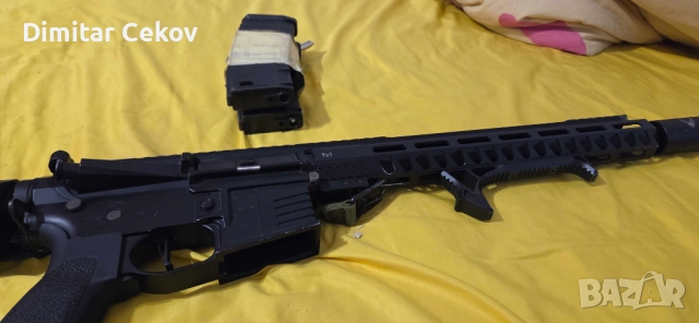 ЕЪРСОФТ DMR DELTA ARMORY AR15 (НАПРАВЕНА), снимка 3 - Въздушно оръжие - 52959188