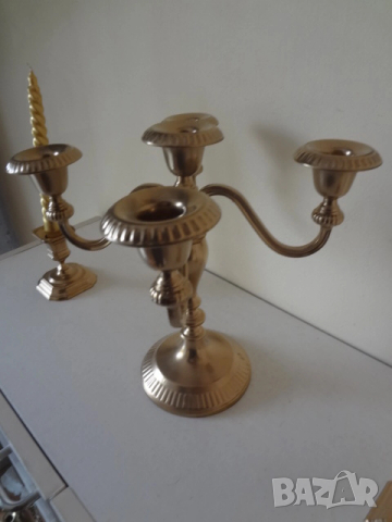 Комплект от 3 бр. свещника, снимка 9 - Декорация за дома - 53156382