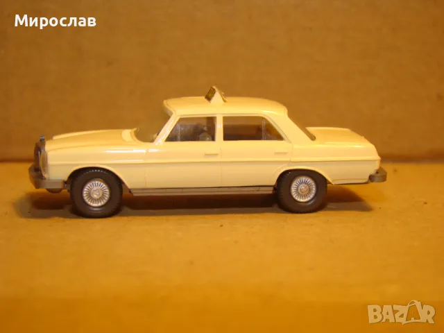 WIKING H0 1/87 MERCEDES BENZ TAXI ТАКСИ МОДЕЛ КОЛИЧКА, снимка 1 - Колекции - 48779228