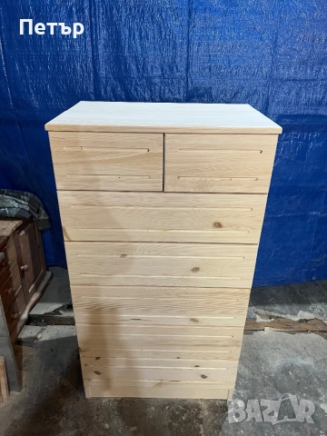 Шкаф,скрин от масив с 5+2 чекмеджета, снимка 4 - Скринове - 51860610