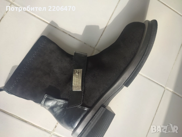 Велурени Боти, снимка 2 - Дамски боти - 52501510