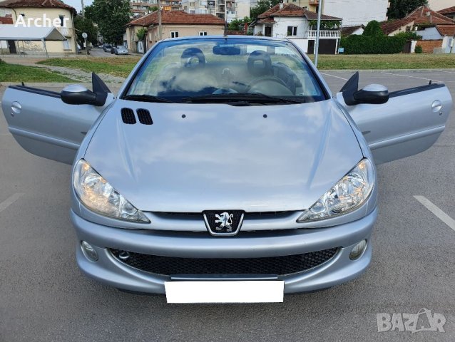 Peugeot ( Пежо ) 206 CC HDI 1.6 КАБРИО, снимка 1 - Автомобили и джипове - 41835319